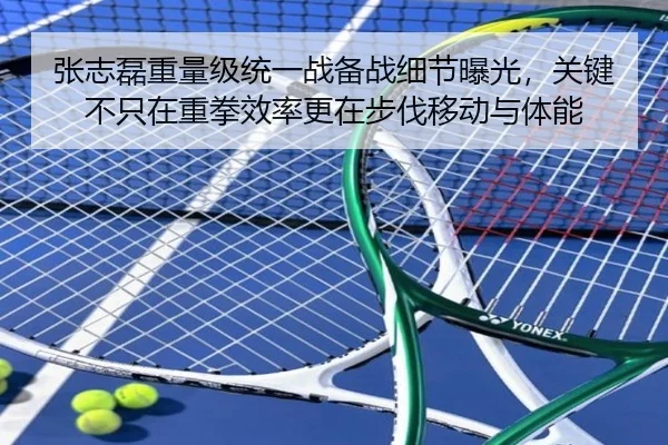 张志磊重量级统一战备战细节曝光，关键不只在重拳效率更在步伐移动与体能